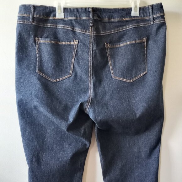 'BONGO PLUS' Jeans Size 20W Dark wash EUC - Picture 6 of 12
